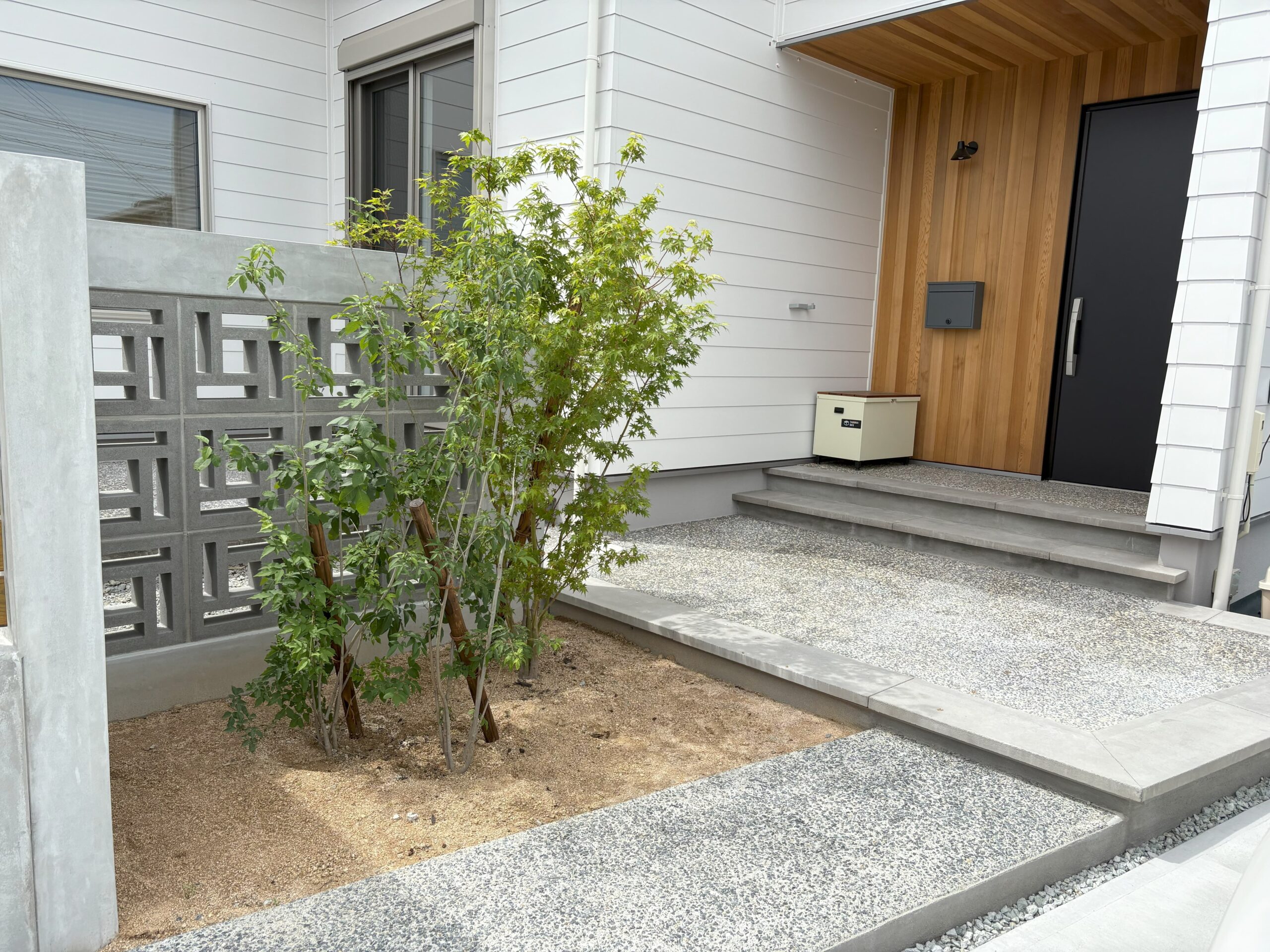 施工事例21　アプローチ