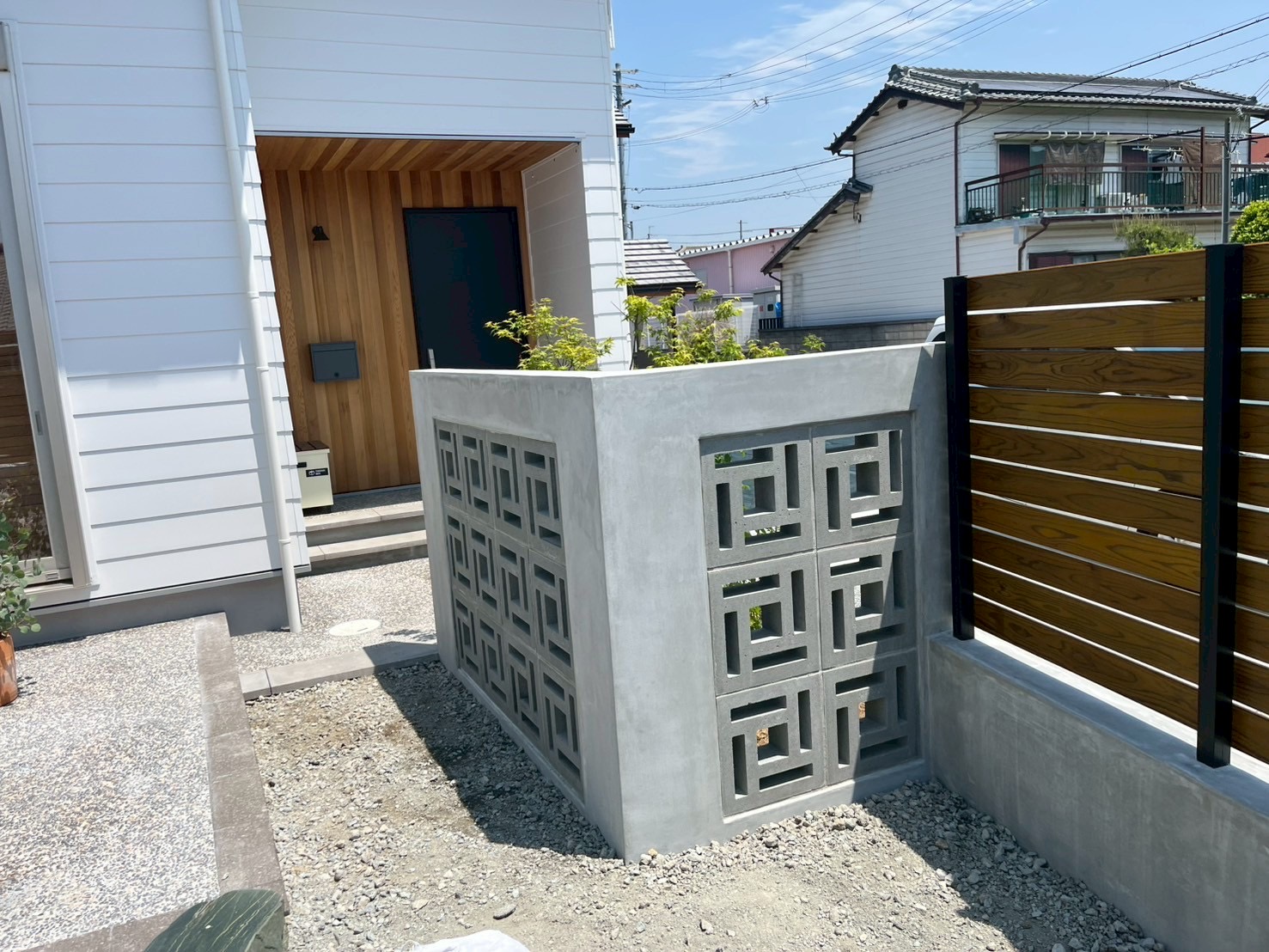 施工事例14　ブロック工事